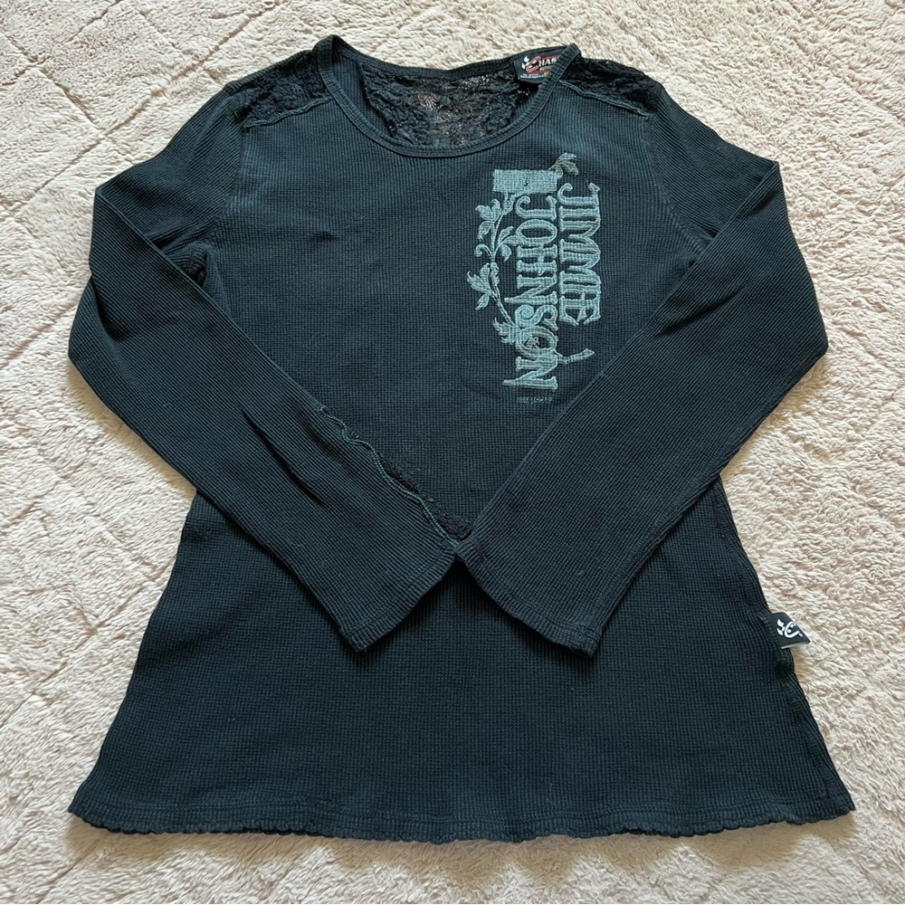 NASCAR Jimmie Johnson Chase Authentics Lace Shirt Sporty Vintage Indy500 Size XL